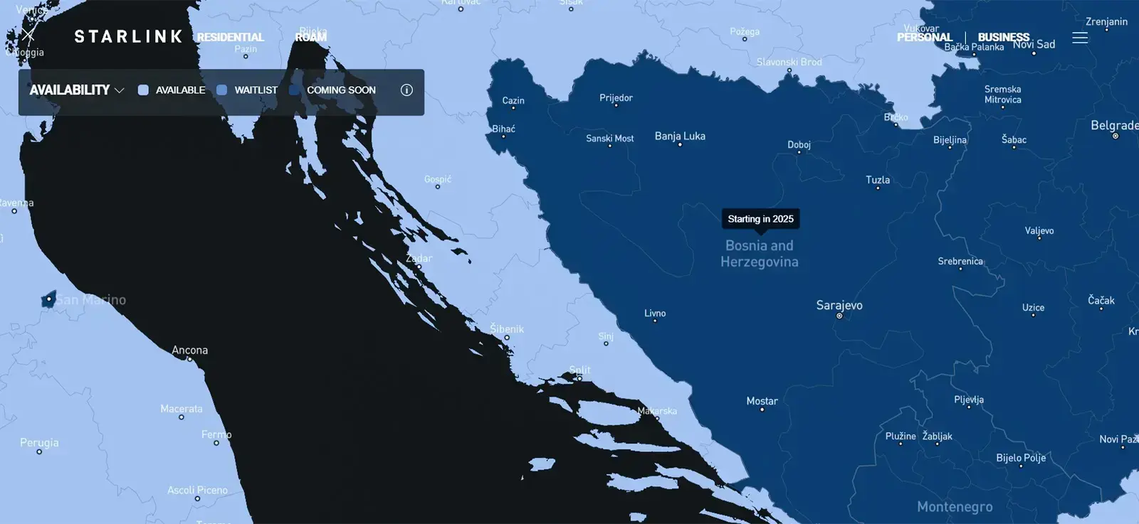 Starlink’s Arrival in Bosnia and Herzegovina: Revolutionizing Rural Internet Access in 2025